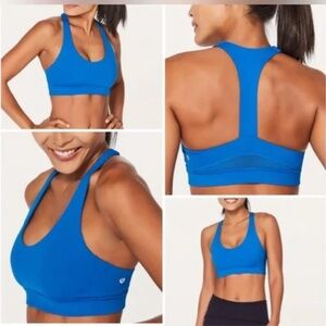 Lululemon Break Free Bra in Periwinkle Blue